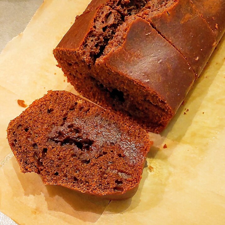 ユル糖質☆トロトロコーヒークリームのパウンドケーキ